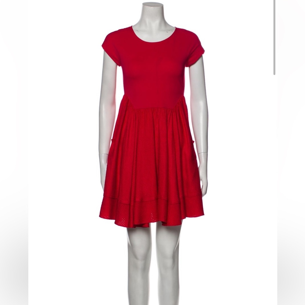Fendi Red Mini Dress